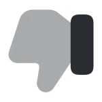 Dislike SVG Icon